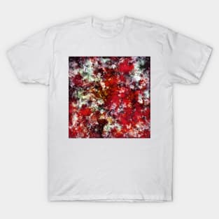 The red crying rocky surface T-Shirt